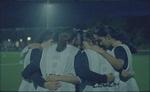 Fodboldspillerne fra Inter Berlin forbereder sig på det vigtige opgør mod hovedstadens største klub, Hertha BSC, i den nye tyske fodboldfilm. Foto: Berlinalen