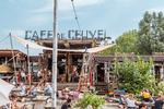 Café de Ceuvel i Amsterdam Noord er et grønt åndehul med bæredygtige holdninger.  Foto: Koen Smilde Photography/Iamsterdam
