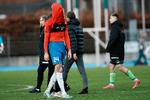 Simon Makienok var tæt på at blive matchvinder for Hvidovre, men kunne i stedet ærgre sig over Viborgs udligning dybt inde i overtiden. Foto: Thomas Traasdahl/Ritzau Scanpix