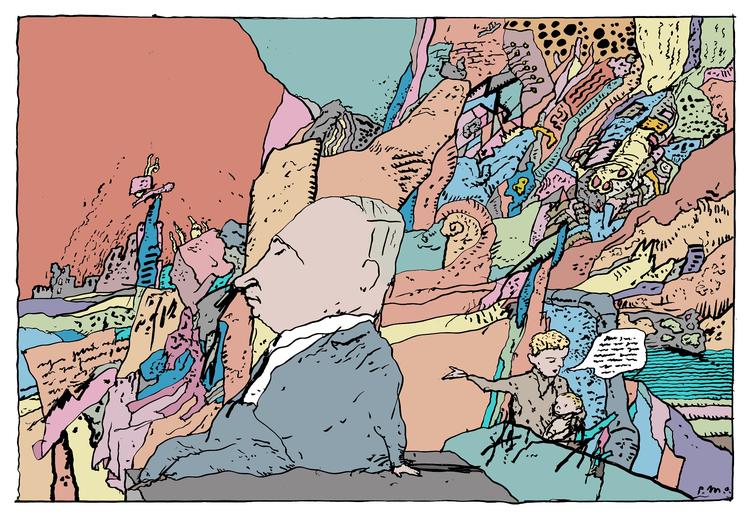 Tegning Per Marquard Otzen