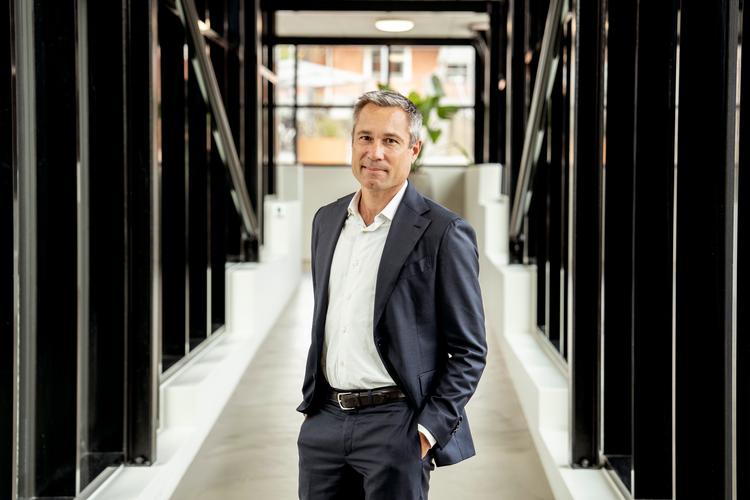Direktøren for Zealand Pharma, Adam Steensberg, havde en god mandag, hvor aktien steg med hele 35,7 procent.  Arkivfoto Stine Bidstrup