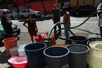 I starten af februar udsendte de mexicanske myndigheder en pressemeddelelse med en handlingsplan for, hvordan de skal forbedre Mexico Citys vandstruktur, for byen er ved at løbe tør for vand. Foto: Henry Romero/Ritzau Scanpix