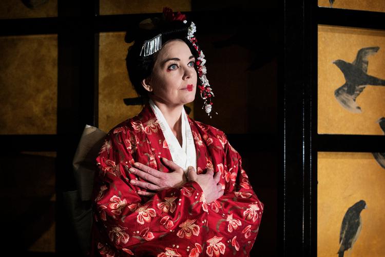 Elsebeth Dreisig har mange gange sunget rollen som den japanske geisha Cio-Cio-San. Her på Den Jyske Opera i 2016. Foto: Rune Aarestrup Pedersen