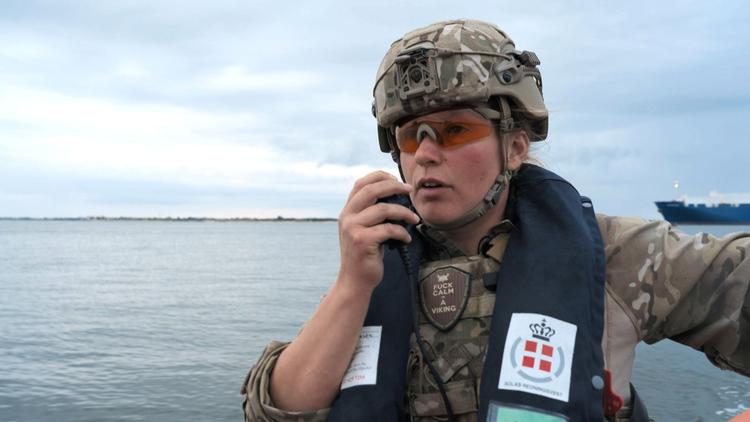 Man kan ikke andet end beundre den ildhu, Michaela og hendes hjemmeværnskolleger lægger for dagen.  Foto: Egon Rix