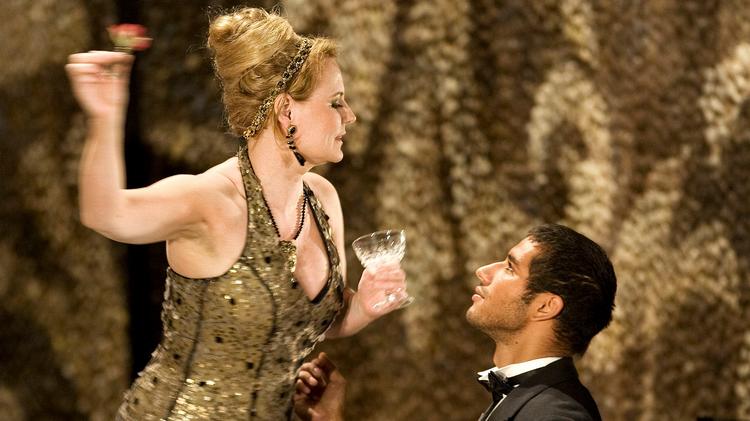 Inger Dam-Jensen sang rollen som dronning Partenope i Händels opera af samme navn, da Det Kongelige opførte den i Operaen i 2008. Arkivfoto Thomas Petri