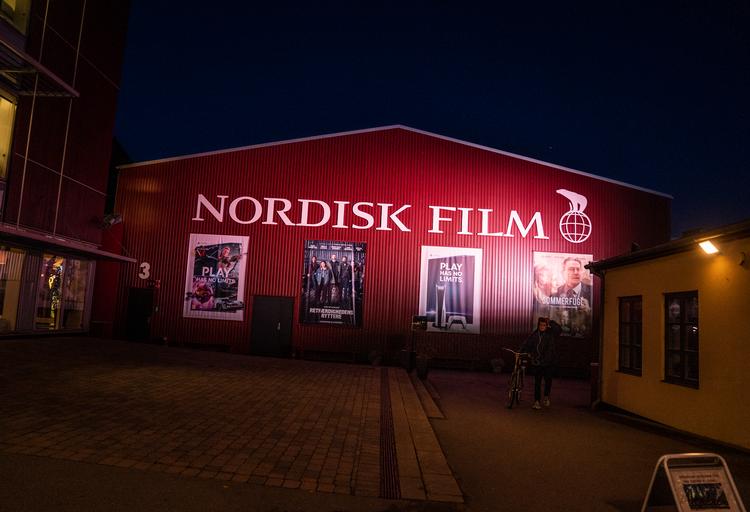 Egmont ejer blandt andet Nordisk Film, hvor overskuddet faldt en smule, selv om omsætningen voksede med mere end en fjerdedel. Foto: Jonas Olufson