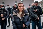Simona Halep ankommer 7. februar 2024 til Den Internationale Sportsdomstol (CAS). Efter sin dopingdom appellerede hun sagen til CAS. Foto: Fabrice Coffrini/Ritzau Scanpix