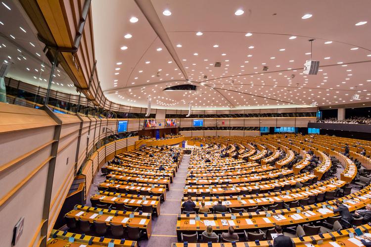 Europa-Parlamentets medlemmer deler sig efter hvert valg op i de såkaldte grupper, alt efter overbevisning. Derefter fordeles udvalgsposter m.m. efter gruppernes størrelse. Foto: Geert Vanden Wijngaert/Ritzau Scanpix