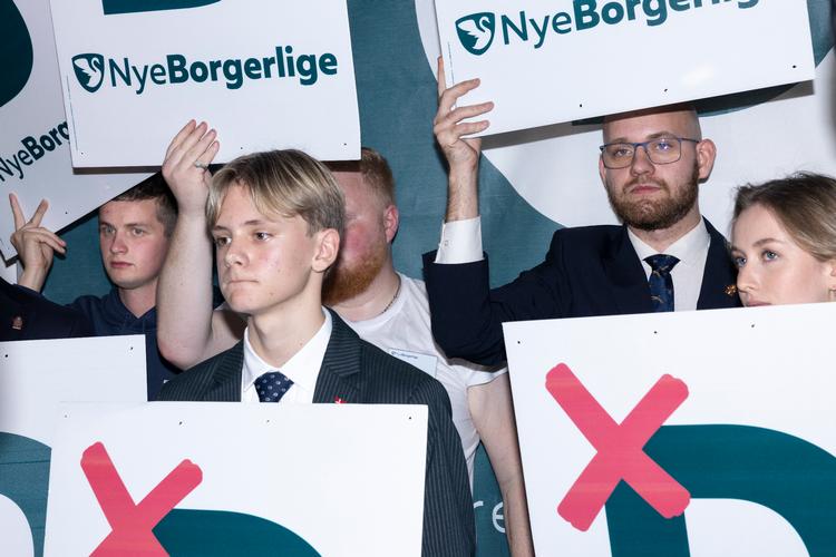 Folketingsvalget i 2022 ser ud til at være det sidste, som Nye Borgerlige deltog i. Partiets fungerende formand meddeler, at Nye Borgerlige dropper EU-valget til juni. Foto: Christian Falck Wolff