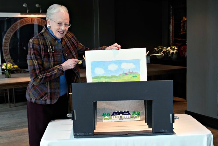 Dronning Margrethe står bag scenografi og kostumer til forestillingen i Tivoli.  Foto: Kjeld Navntoft 