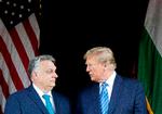 Viktor Orbán mødtes fredag med Donald Trump i ekspræsidentens bolig Mar-a-Lago residence i Palm Beach i Florida.  Foto: Zoltan Fischer/Ritzau Scanpix