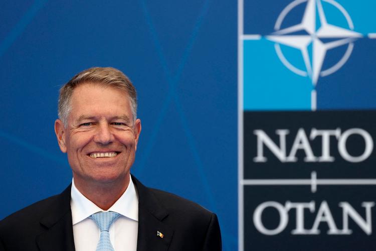 Rumæniens præsident, Klaus Iohannis, går efter at blive Natos næste generalsekretær. Foto: Kenzo Tribouillard/Ritzau Scanpix