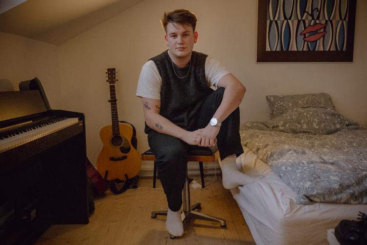  Da Niels Bech-Jessen så en treværelseslejlighed på Østerbro til 8.000 kroner om måneden på Boligbasen.dk, skyndte han sig at købe et abonnement på siden.  I dag er han dog overbevist om, at lejligheden ikke findes i virkeligheden, og han er langtfra den eneste, der føler sig snydt af Boligbasen. Foto: Benjamin Krog