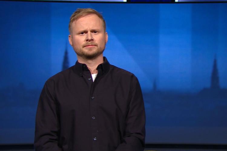 Spang sendte sine tanker ud til alle, der stod Søren Pape nær, i 'Tæt på sandheden'. Foto: Framegrab fra 'Tæt på sandheden'