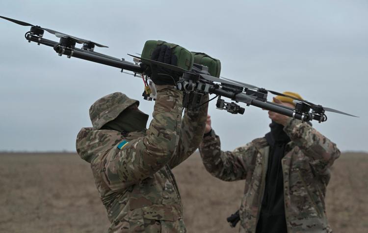 Krigen i Ukraine udkæmpes i høj grad på teknologi, blandt andet udvikling af droner.   Foto: Genya Savilov/Ritzau Scanpix