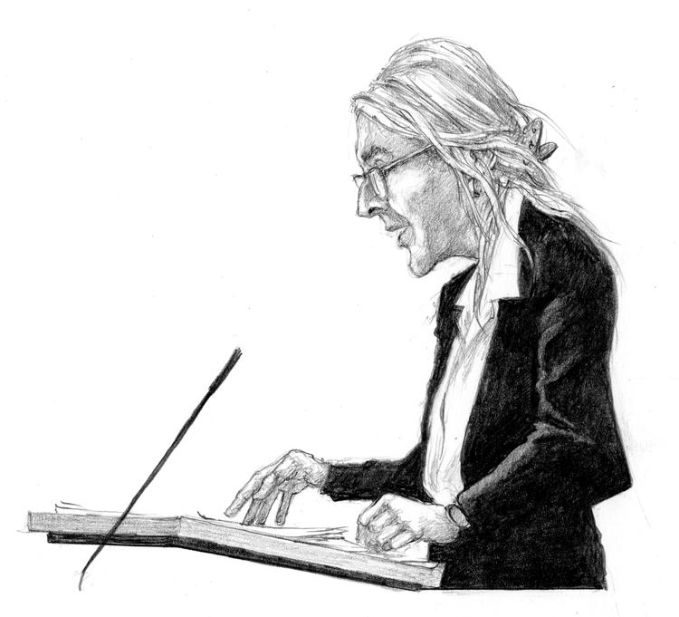 Specialanklager Marie Tullin har fået til opgave at afhøre Sanjay Shah. Mandag fortsætter afhøringen i Retten i Glostrup Foto: Roald Als/POLITIKEN