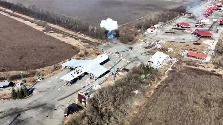 Ukraine beskriver Belgorod og Kursk som krigszoner.  Foto: Handout/Ritzau Scanpix