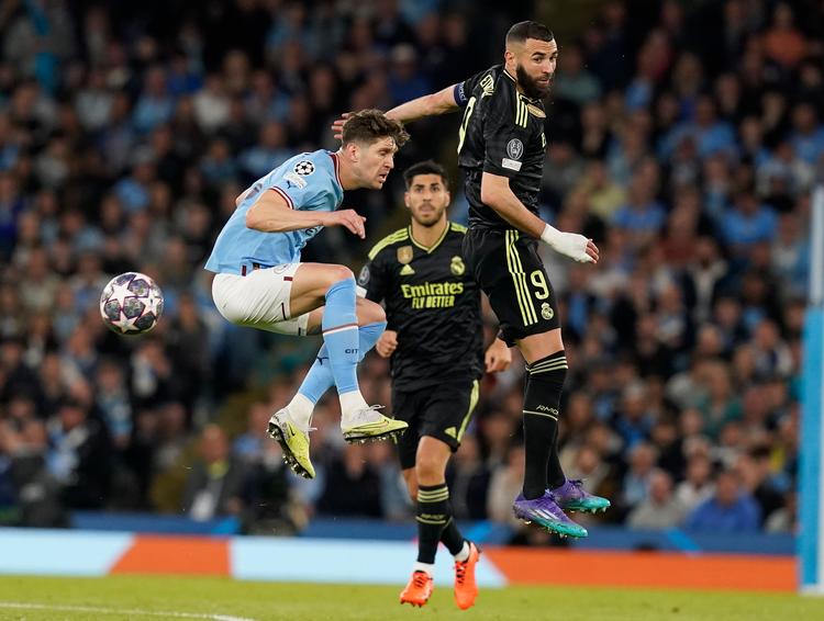 Manchester City og Real Madrid mødtes også sidste år i Champions League semifinalen med englænderne som samlede vindere. Foto: Andrew Yates/Ritzau Scanpix
