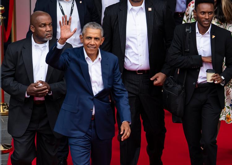 Barack Obama ses her ved et tidligere besøg i Danmark. Senest har han været i Næstved. Foto: René Schütze