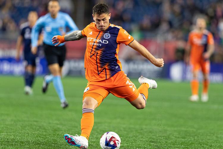 Braian Cufre (som her ses, da han spillede for New York City FC) Foto: Burt Granofsky/Ritzau Scanpix