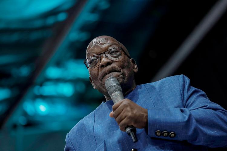 Jacob Zuma under en tale for nylig. Foto: Gianluigi Guercia/Ritzau Scanpix