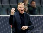 Ronald Koeman under en træningskamp mod Tyskland. Foto: Heiko Becker/Ritzau Scanpix