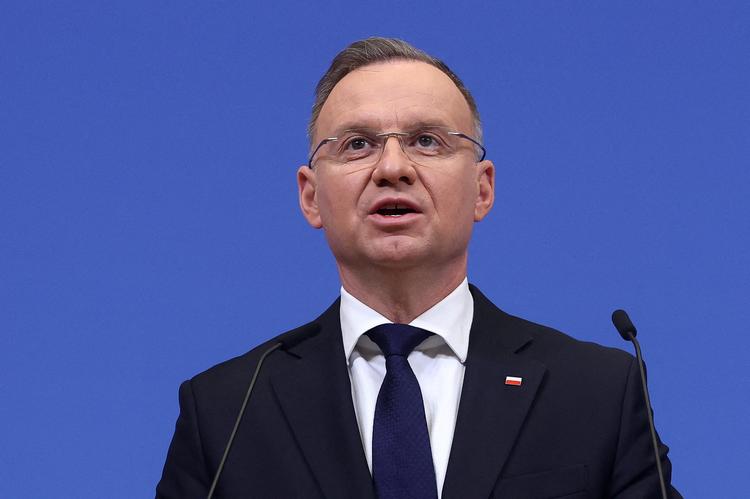 Præsident Duda har stillet sig i vejen for en lov, som den nye polske regering havde lovet at gøre til virkelighed. Foto: Yves Herman/Ritzau Scanpix
