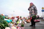 Rusland henviser i sit krav om at få udleveret chefen for den ukrainske efterretningstjeneste SBU blandt andet til - omend inddirekte - terrorangrebet på koncertsalen Crocus City Hall i Moskva, hvor 144 mennesker blev dræbt.  Foto: Natalia Kolesnikova/Ritzau Scanpix
