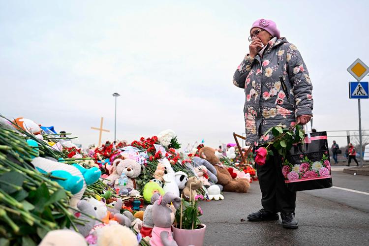 Rusland henviser i sit krav om at få udleveret chefen for den ukrainske efterretningstjeneste SBU blandt andet til - omend inddirekte - terrorangrebet på koncertsalen Crocus City Hall i Moskva, hvor 144 mennesker blev dræbt.  Foto: Natalia Kolesnikova/Ritzau Scanpix