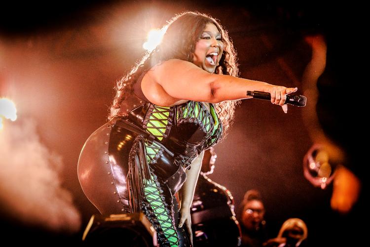 Den amerikanske rapper og sanger Lizzo optrådte på Roskilde Festival tilbage i 20123. Foto: Per Lange/Per Lange