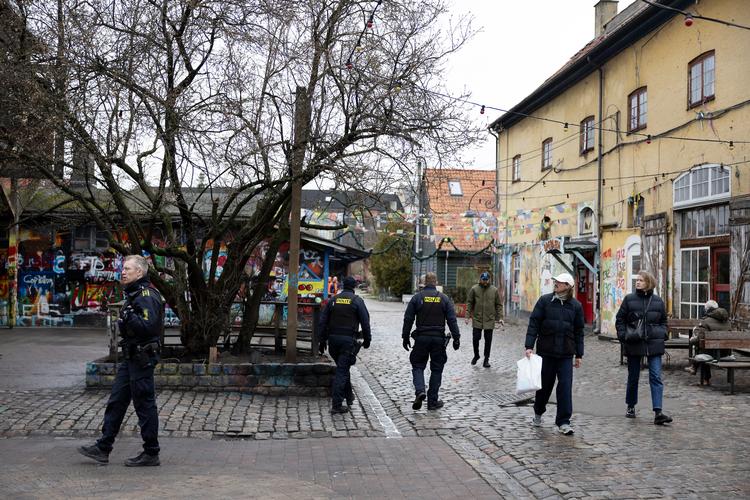 I weekenden bliver Pusher Street på Christiania gravet op.  Foto: Thomas Borberg