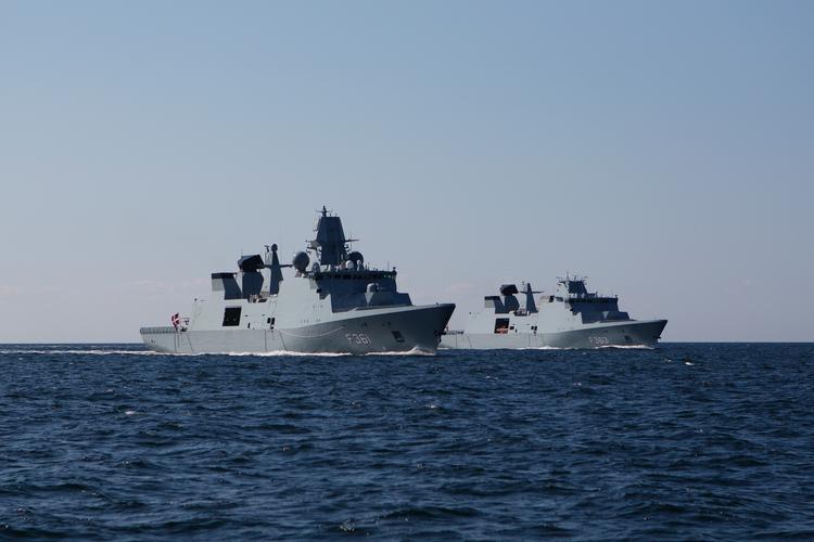 'Ivar Huitfeldt' tog til Det Røde Hav, men dets våben fungerede langt fra tilfredsstillende. Det har udløst kaos i toppen af Forsvaret. Foto: Simon Fals
