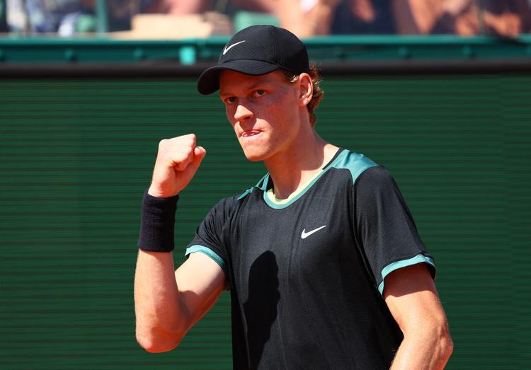  Italienske Jannik Sinner er i storform for tiden. Fredag gik det ud over danske Holger Rune.   Foto: Denis Balibouse/Ritzau Scanpix