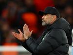 Liverpool FCs manager Jürgen Klopp ses her under det engelske holds kvartfinale mod Atalanta i Europa League. der endte med et bittert 3-0 nederlag.  Foto: Molly Darlington/Ritzau Scanpix