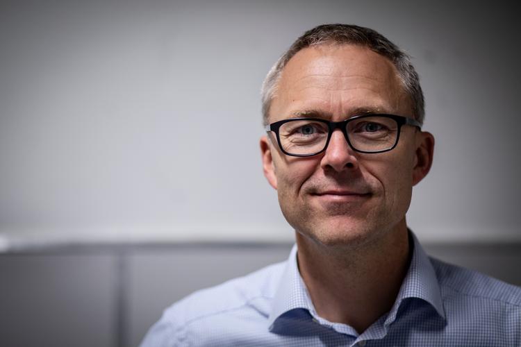 Egentlig er Michael Løve uddannet ingeniør. Men det meste af hans cv består af ansættelser i dagligvarebranchen. Foto: Jens Hartmann