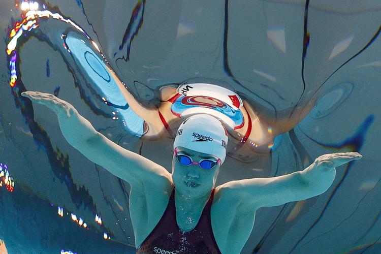 Den 26-årige dobbelte OL-guldvinder Zhang Yufei har de seneste ti år hørt til i den absolutte internationale top. Hun er en af 23 kinesiske svømmere, der gennem tre år har båret på en hemmelighed.  Foto: Stefan Wermuth/Ritzau Scanpix