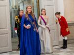 Prinsesse Catharina-Amalia af Nederlandene (tv) og prinsesse Elisabeth af Belgien var med til kronprins Christians 18 års-fødselsdag i oktober sidste efterår. På det tidspunkt levede hun stadig under jorden på grund af truslen fra den hollandske narkomafia. Foto: Jonas Olufson