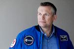 Andreas Mogensen har indledt en Danmarksturné, som startede på science centeret Experimentarium i Hellerup mandag eftermiddag. Foto: Thomas Borberg