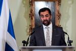 Humza Yousaf trak sig mandag fra posten som Skotlands førsteminister. Onsdag overlevede hans parti et mistillidsvotum i parlamentet. Foto: Andrew Milligan/Ritzau Scanpix