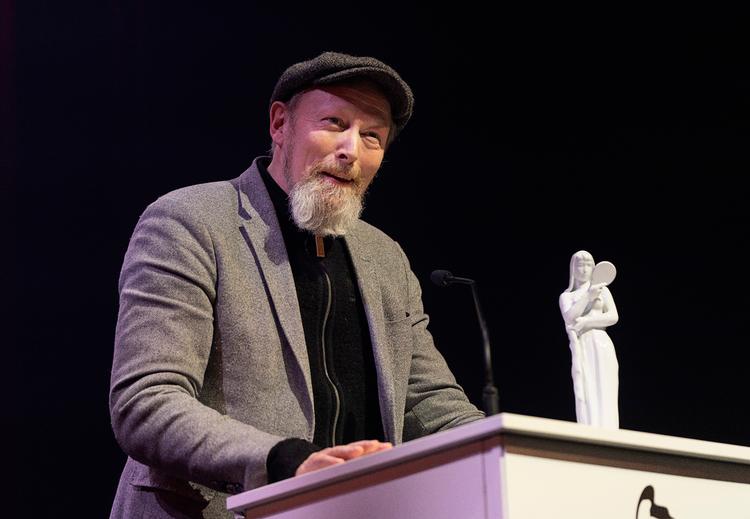 For to år siden modtog Lars Mikkelsen en Bodil for sin birolle i 'Venuseffekten'. Og det er langt fra den første pris, han har fået.  Foto: Claus Bech/Ritzau Scanpix