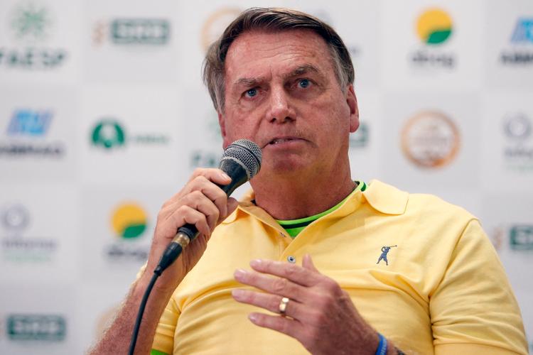 Bolsonaro er indlagt med hudinfektionen rosen i venstre ben samt mavesmerter. Foto: Miguel Schincariol/Ritzau Scanpix