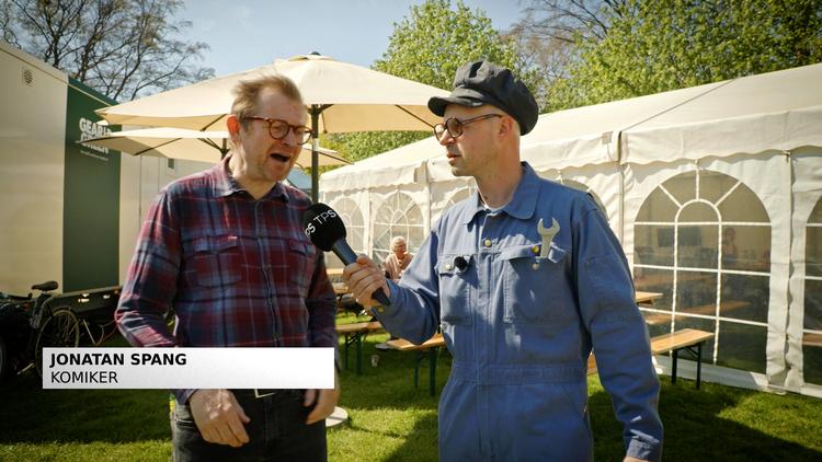 På DRTV kan man blandt andet se satireprogrammet 'Tæt på sandheden' med Esben Pretzmann. Foto: Henrik Edelbo