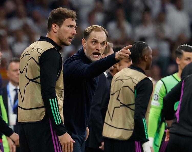 Thomas Tuchel var på ingen måde tilfreds med udfaldet af onsdagens kamp mellem Bayern München og Real Madrid.  Foto: Juan Medina/Ritzau Scanpix