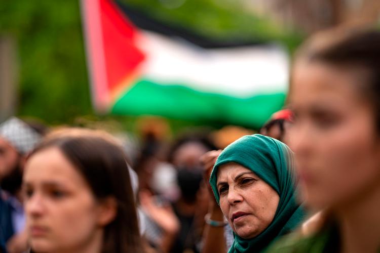 Der har været uroligheder på et stort antal universiteter som følge af de propalæstinensiske og antiisraelske demonstrationer. Arkivfoto. Foto: Kent Nishimura/Ritzau Scanpix