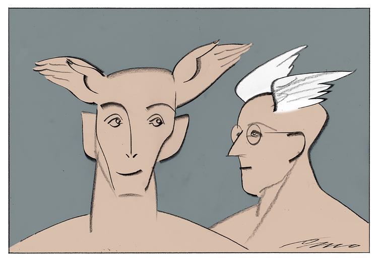 Tegning Per Marquard Otzen