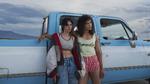 Der er 'Thelma &amp; Louise'-ekkoer nok i Rose Glass' 'Love Lies Bleeding' med Kristen Stewart og Katy O'Brian i hovedrollerne. Foto: Still fra filmen