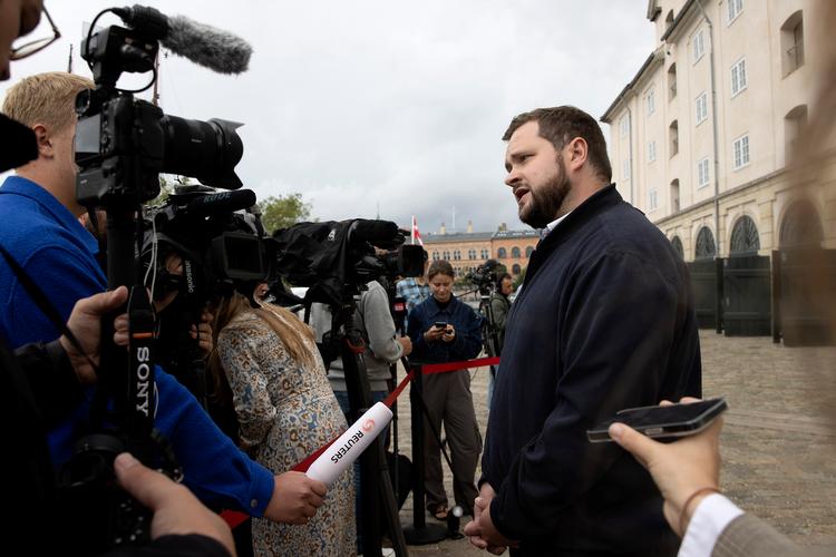 Dansk Folkepartis Anders Vistisen står i spidsen for ID-gruppen i Europa-Parlamentet, men han får ikke plads i tv-debat. Foto: Finn Frandsen