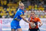  Kristina Kristiansen og resten af Nykøbing Falster.mandskabet er videre til DM-finalen. Foto: Claus Fisker/Ritzau Scanpix