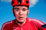 Mads Pedersen fortæller med kæk sjællænderattitude om sin forårssæson i cykelpodcasten 'Forhjulslir'. Foto: Tariq Mikkel Khan