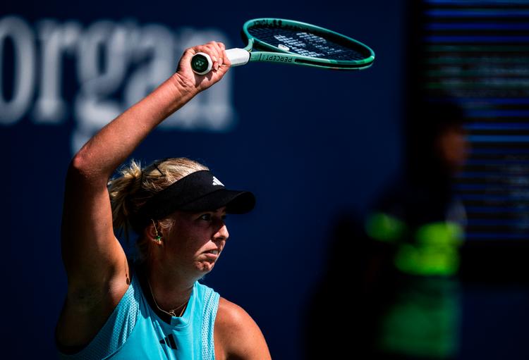 Clara Tauson møder en rutineret tysker, Tatjana Maria, i første runde af French Open. Maria ligger 7 pladser højere på verdensrangslisten end Tauson, der er nummer 71.  Foto: Jonas Olufson